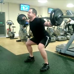 postop rehab squat video caption